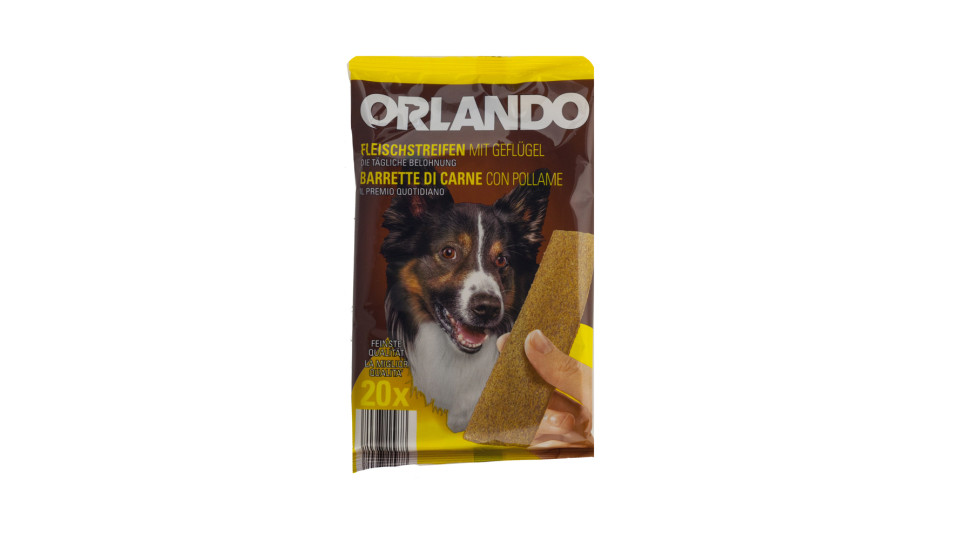 Barrette di Carne con Pollame per Cane