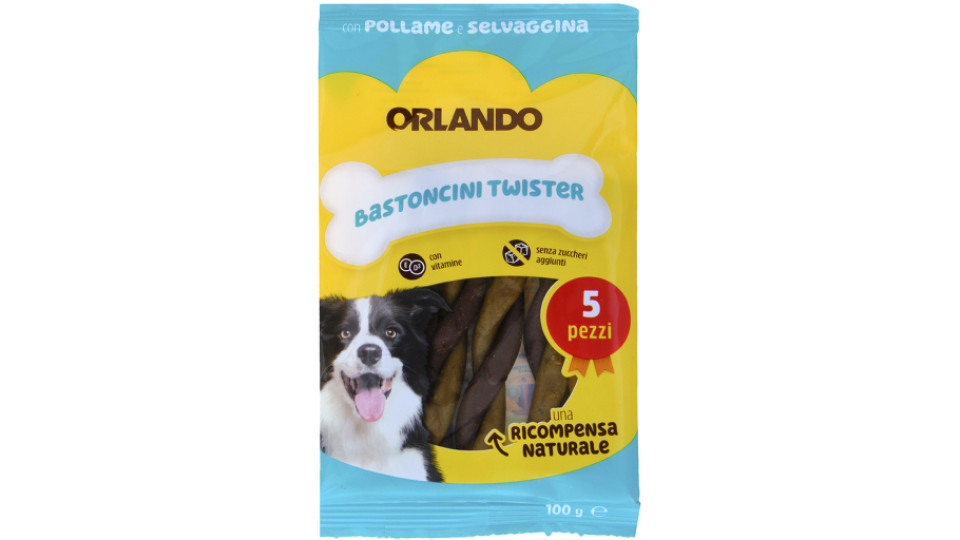 Bastoncini per Cani Dentalsticks Twister
