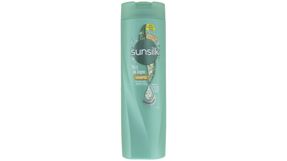 sunsilk Ricci da Sogno Shampoo per Capelli Ricci, Definiti ed Elastici 400 ml