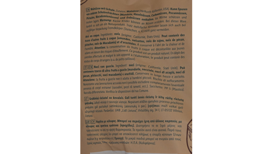 Smart Noci in guscio 1 kg
