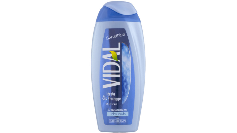 Vidal Sensitive Docciaschiuma Talco Liquido 250 ml
