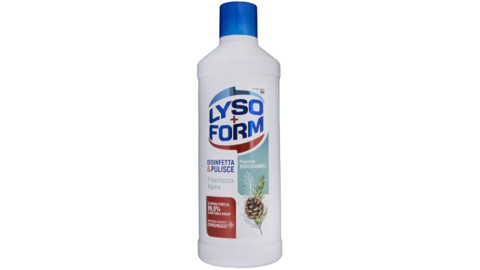 Lysoform Disinfetta & Pulisce Freschezza Alpina 1100 ml