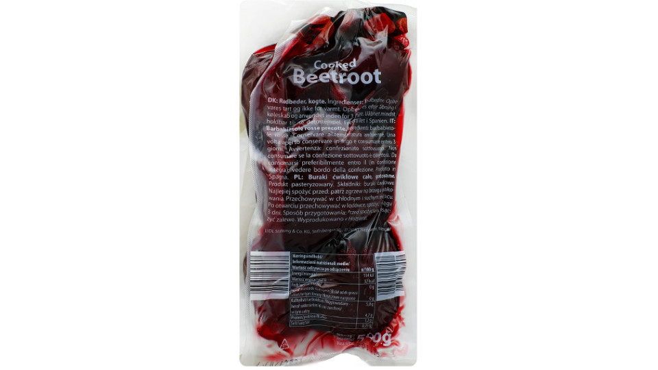 Barbabietole Rosse Precotte