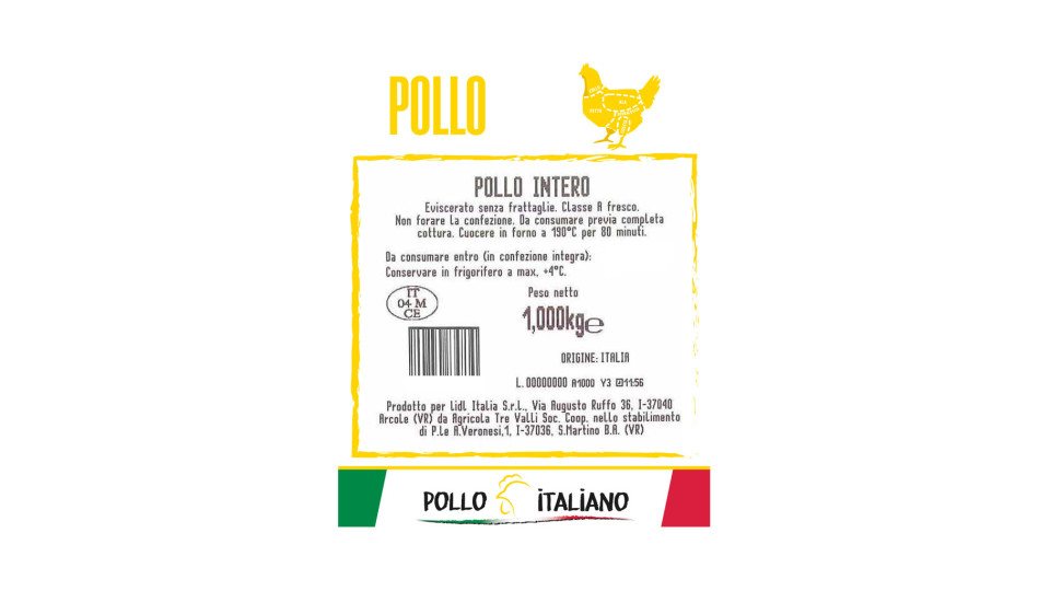 Pollo Intero