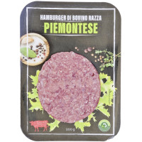 Hamburger di Bovino Razza Piemontese