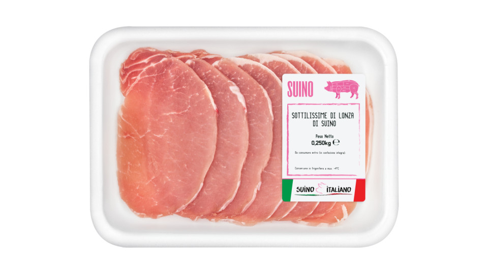 Sottilissime di Lonza di Suino