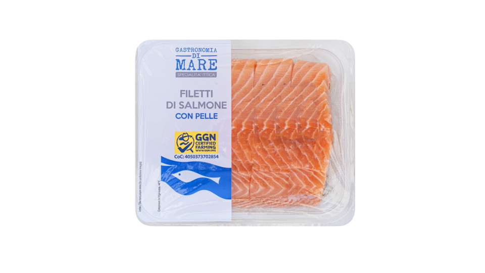 Filetto di Salmone con Pelle