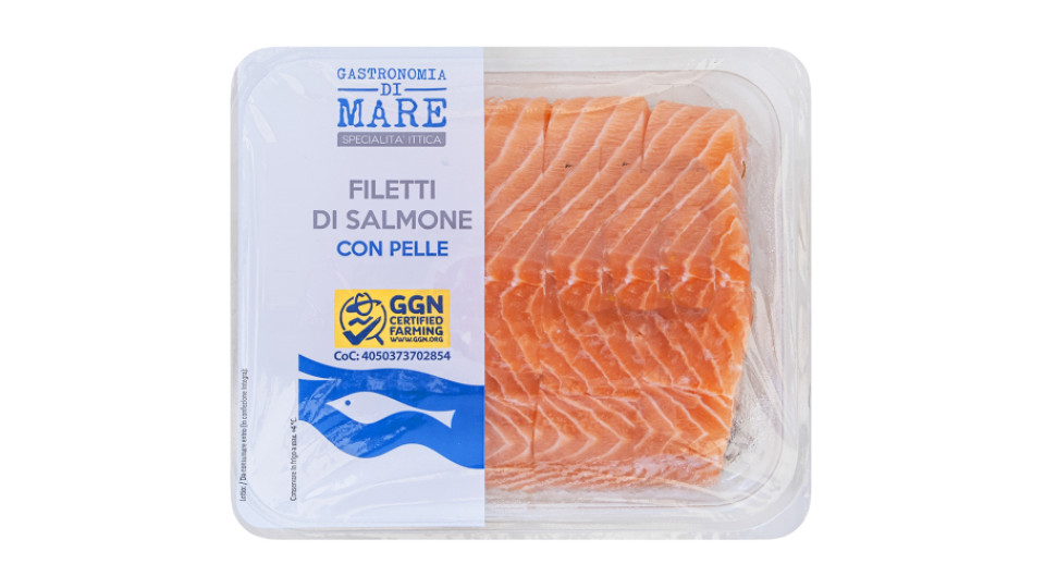 Filetto di Salmone con Pelle