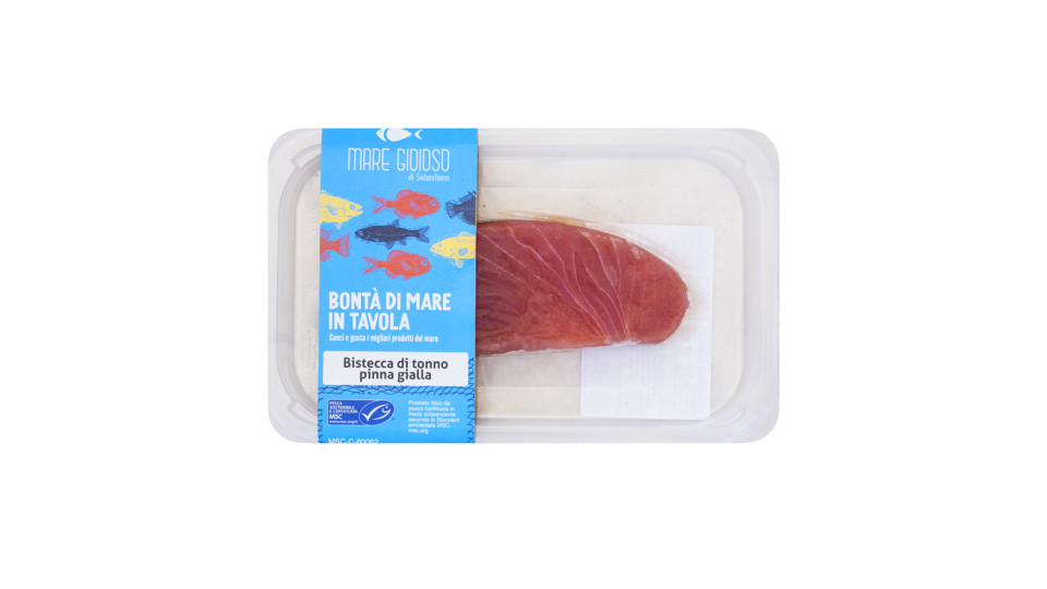 Bistecca di Tonno Pinna Gialla Msc