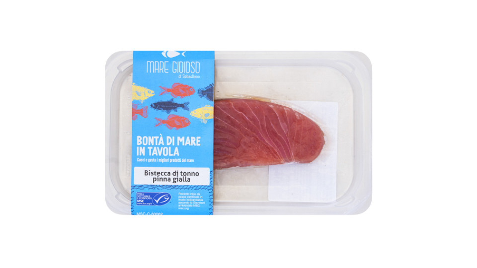 Bistecca di Tonno Pinna Gialla Msc
