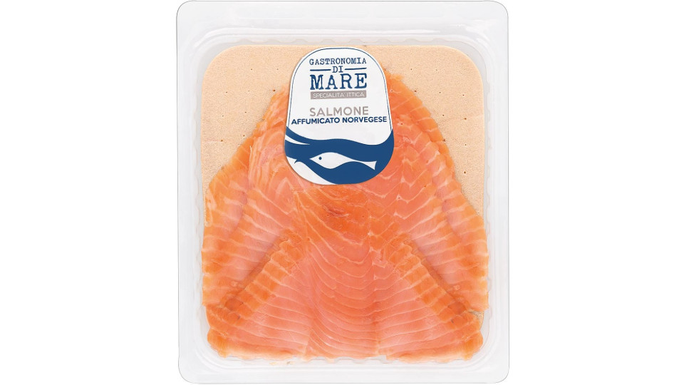 Salmone Affumicato Lavorato Fresco, Salato a Mano