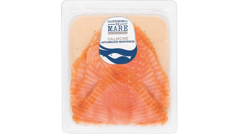 Salmone Affumicato Lavorato Fresco, Salato a Mano