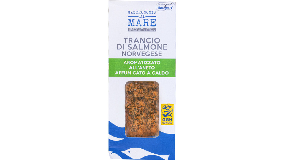 Salmone Norvegese Affumicato Aromatizzato all'Aneto