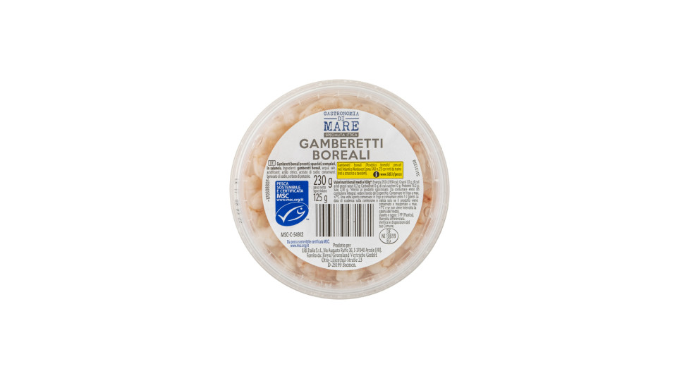 Gamberetti Boreali in Salamoia