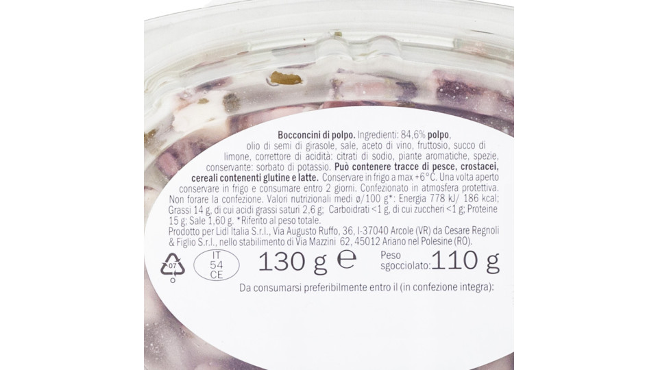 Bocconcini di Polpo