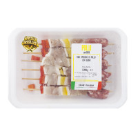 Mini Spiedini di Pollo con Suino
