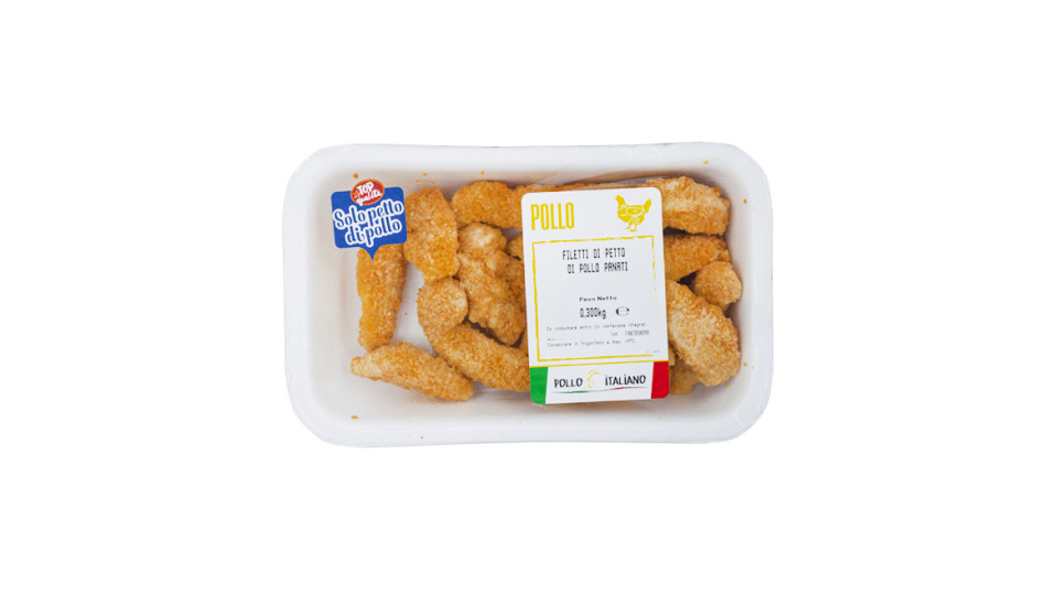 Filetti di Petto di Pollo Panati