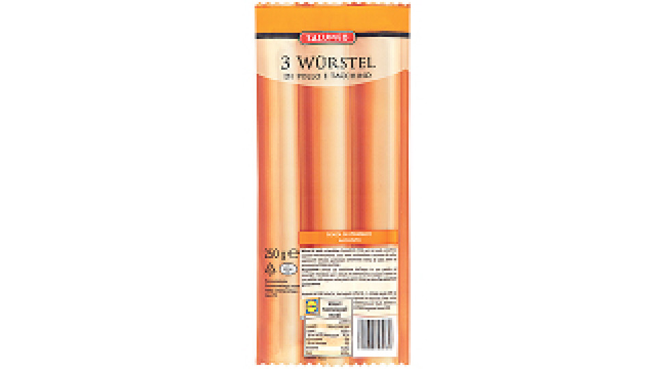 Würstel Pollo/tacchino