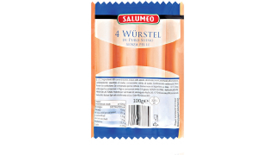 Würstel di Puro Suino 80% Carne di Suino