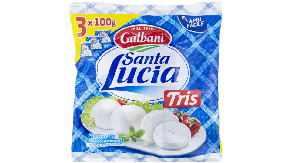 Santa Lucia Mozzarella Tris Multipack