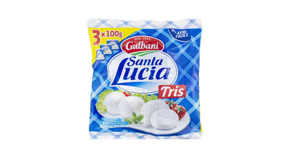 Santa Lucia Mozzarella Tris Multipack