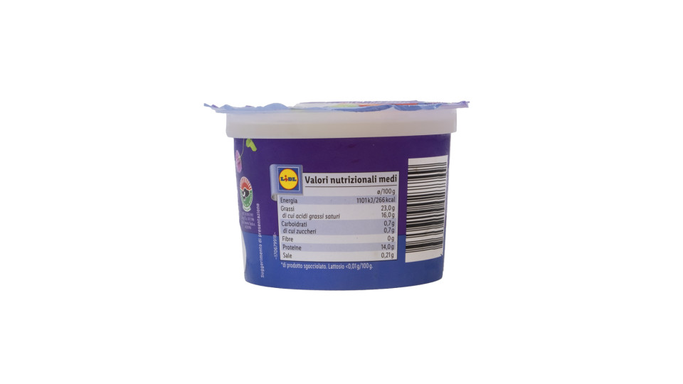 Mozzarella di Bufala Campana Dop senza Lattosio
