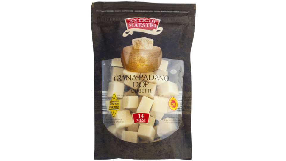 Grana Padano Dop 14 Mesi a Cubetti