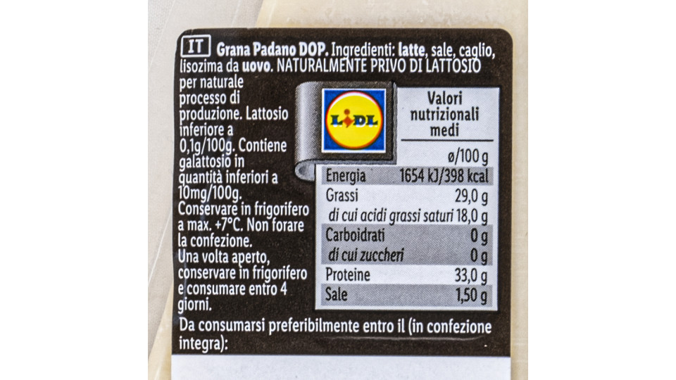 Grana Padano Dop 12 Mesi