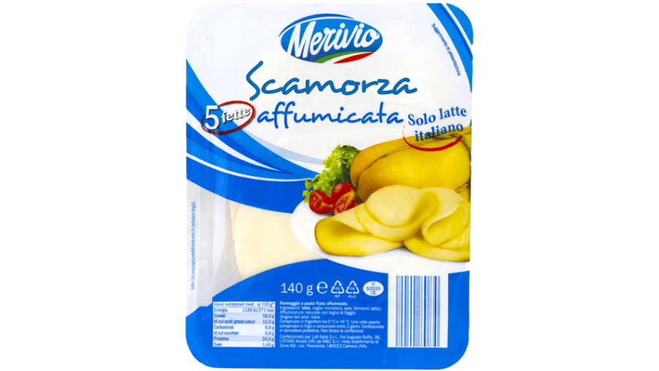 Scamorza a Fette Affumicata
