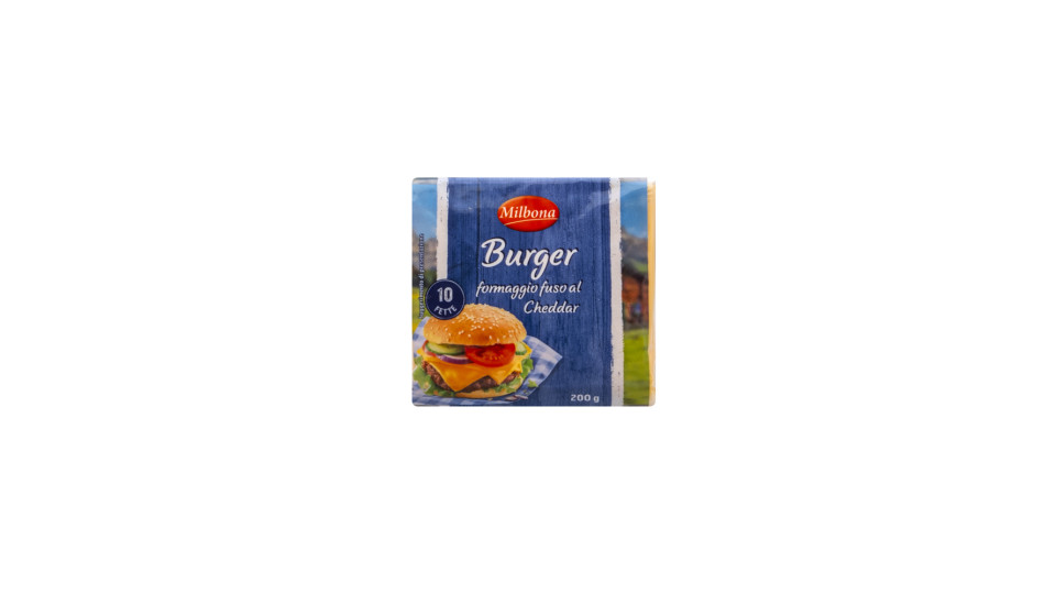 Formaggio Fuso a Fette al Cheddar