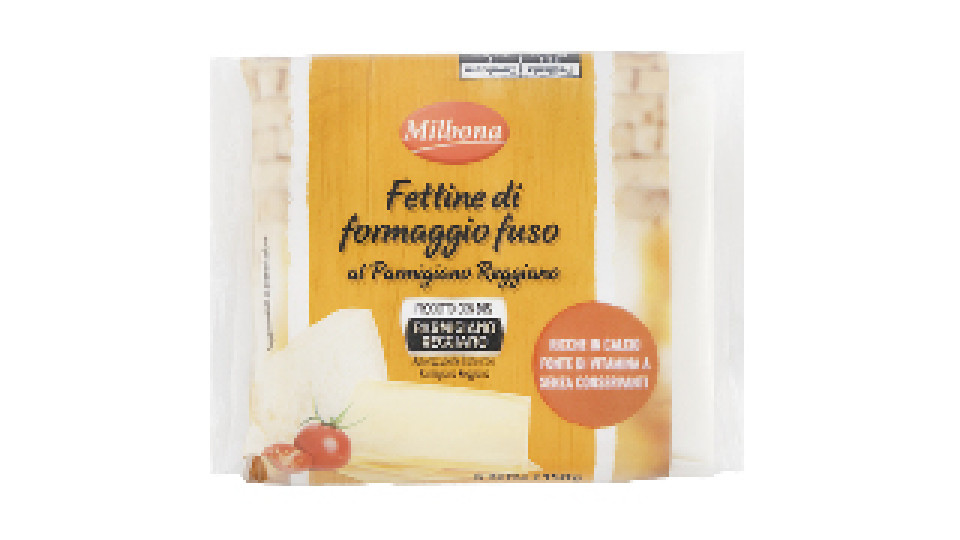 Fettine di Formaggio Fuso al Parmigiano Reggiano