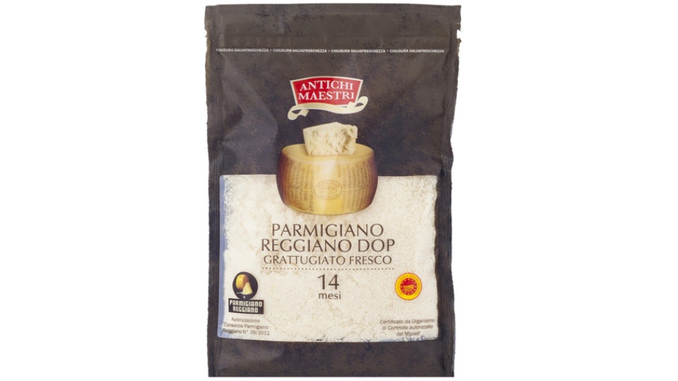Parmigiano Reggiano Dop Grattugiato, Stagionato 14m