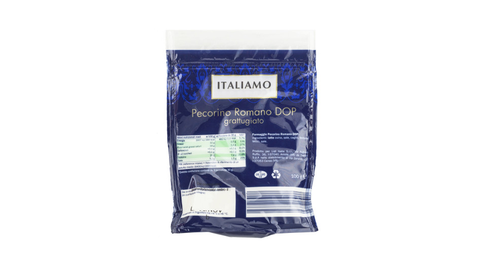 Pecorino Romano Dop Grattugiato