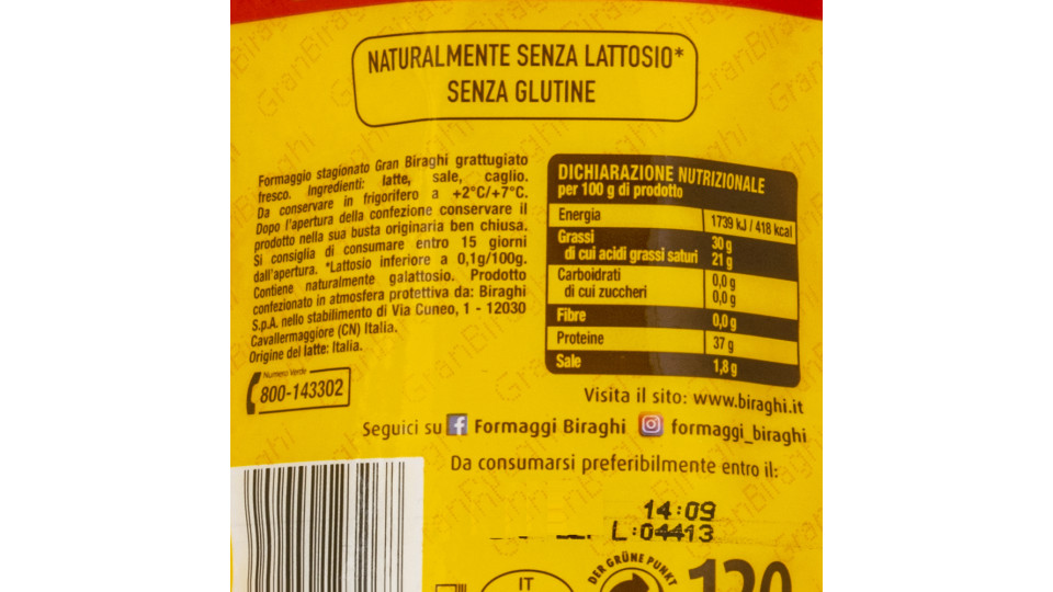 Gran Biraghi Grattugiato
