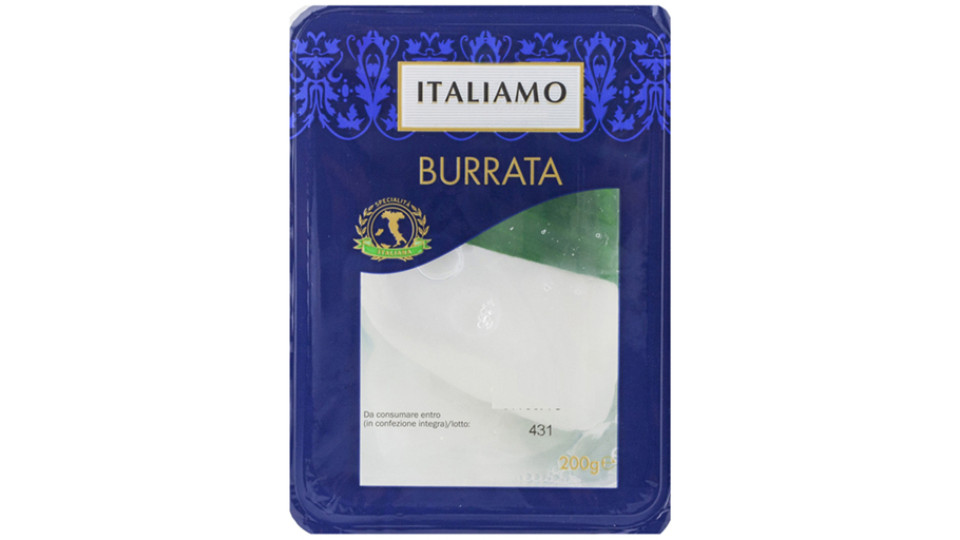 Burrata in Foglia