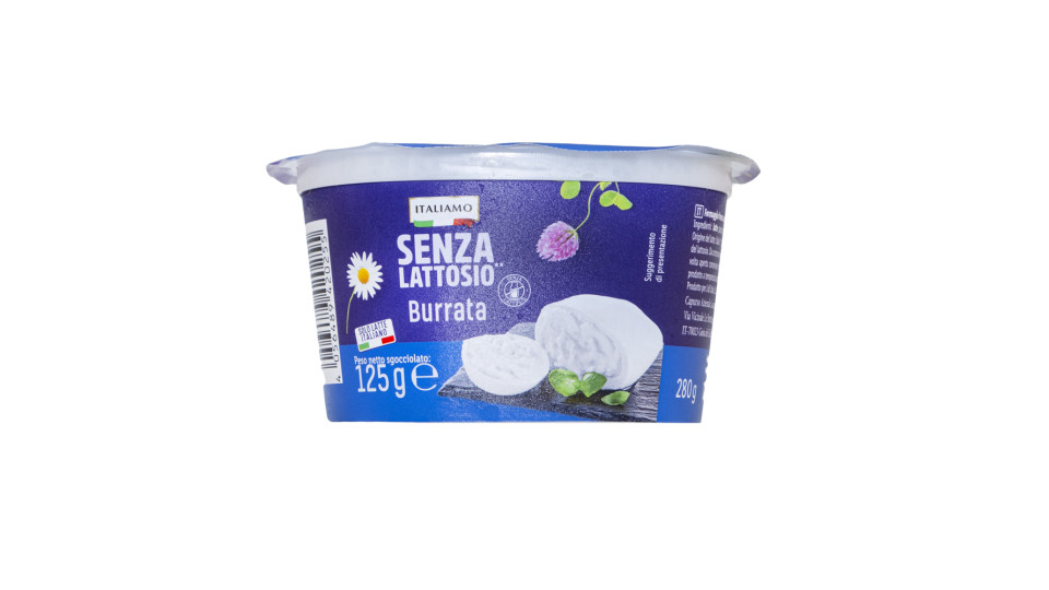 Burrata senza Lattosio