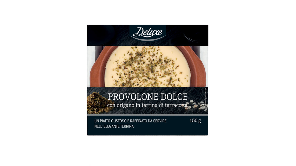 Provolone Dolce con Origano in Terrina di Terracotta