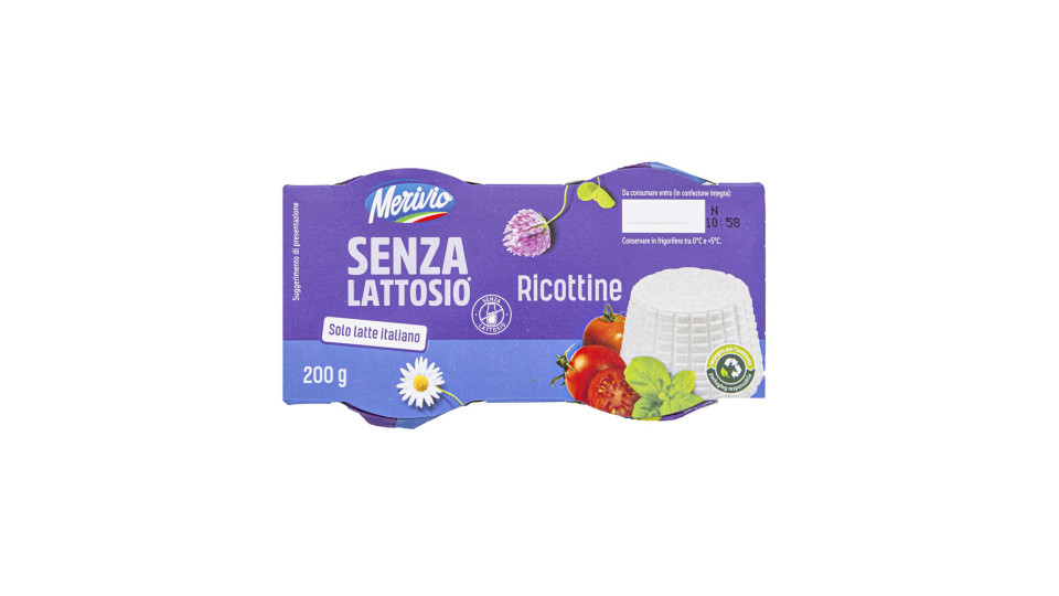 Ricottine senza Lattosio