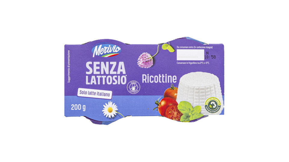 Ricottine senza Lattosio