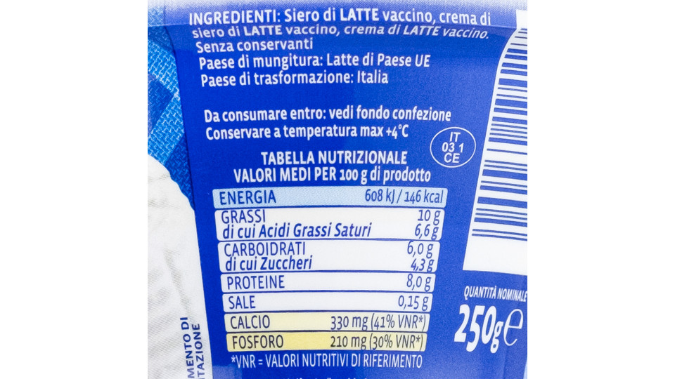 Santa Lucia Ricotta