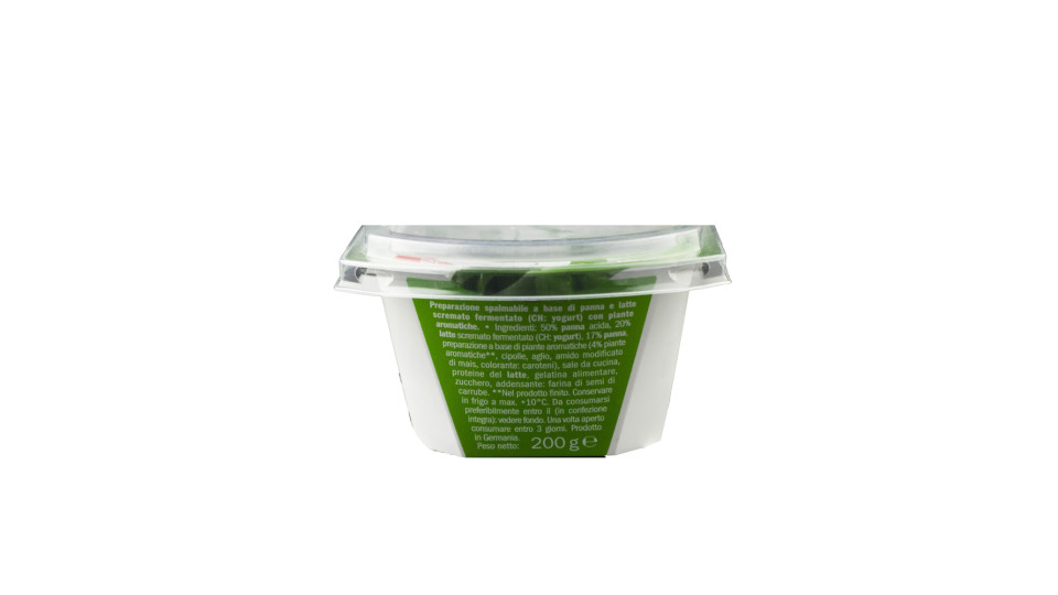 Crema Spalmabile con Formaggio Erbe Aromatiche
