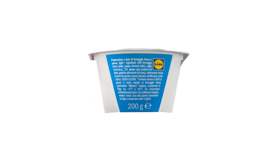 Crema Spalmabile con Formaggio Light