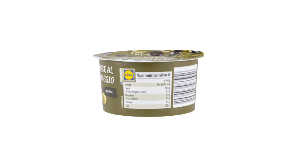 Mousse di Formaggio con Olive