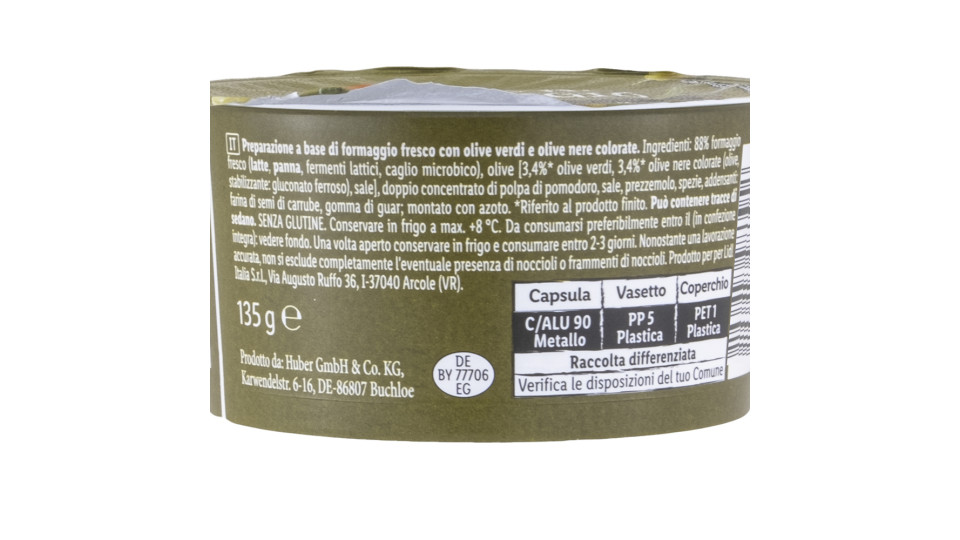 Mousse di Formaggio con Olive