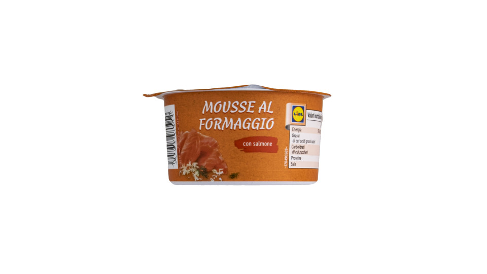 Mousse di Formaggio con Salmone