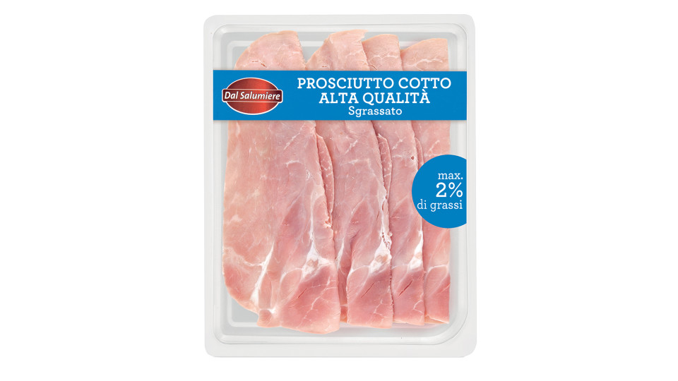 Prosciutto Cotto Max. 2% di Grassi
