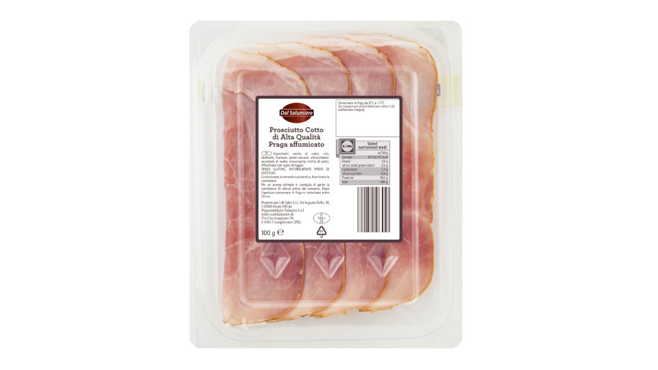 Prosciutto Cotto Affumicato Praga