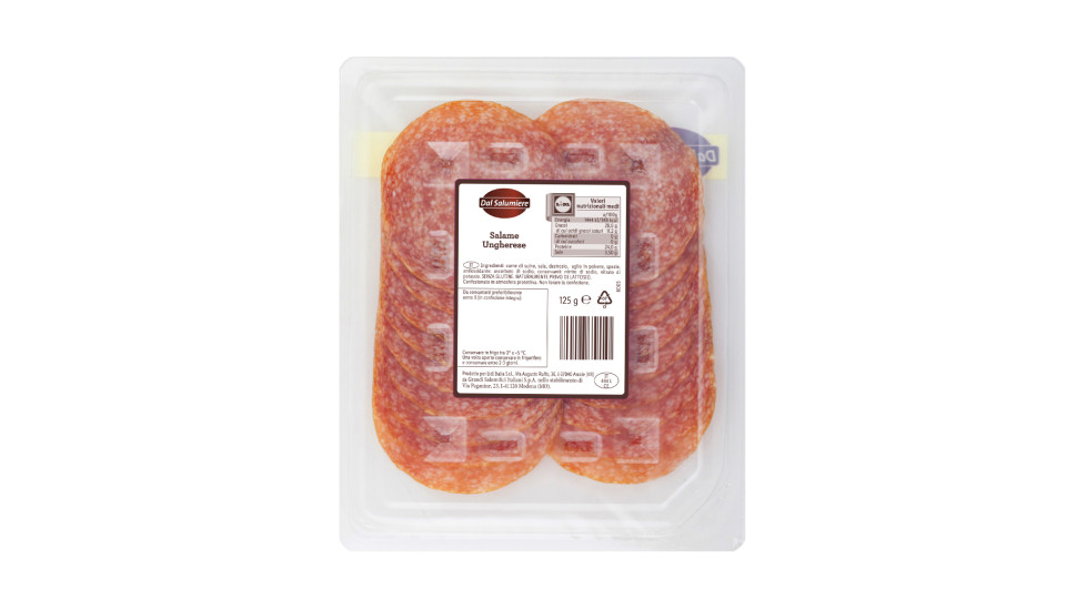 Salame Ungherese Leggermente Affumicato
