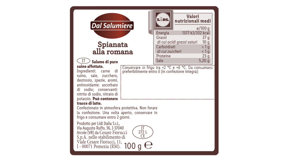 Spianata alla Romana