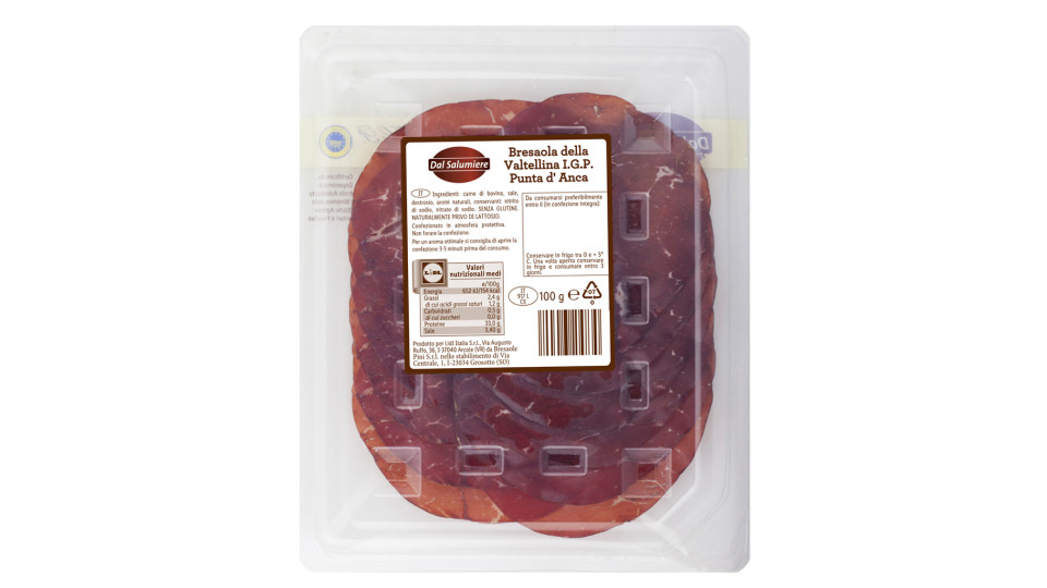 Bresaola Valtellina Igp